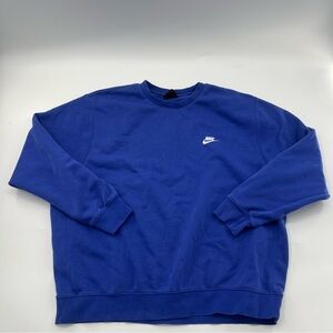 Nike Men's Game Royal Blue Crewneck Sweatshirt